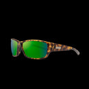 Suncloud Hull Sunglasses Matte Tortoise / Green Polarized