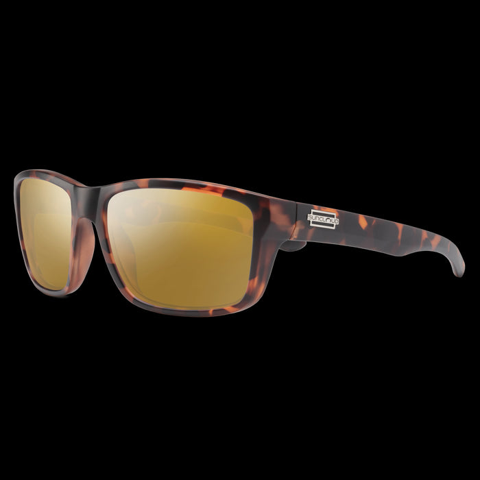 Suncloud Milestone Reader Sunglasses Matte Tortoise / Brown Polarized 2.00
