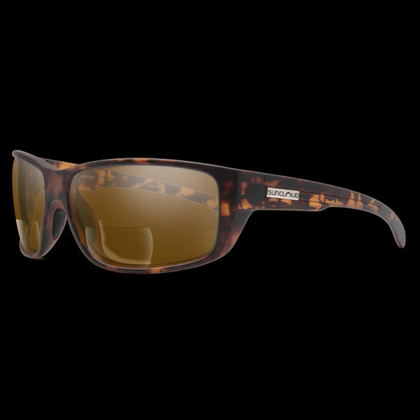 Suncloud Milestone Reader Sunglasses Matte Tortoise / Brown Polarized 2.00
