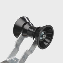Tie Down Engineering 86405 Hull Sav'r Poly Vinyl Black Bow Roller, 3in