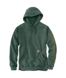 Carhartt® Loose Fit Midweight Logo Sleeve Graphic Hoodie