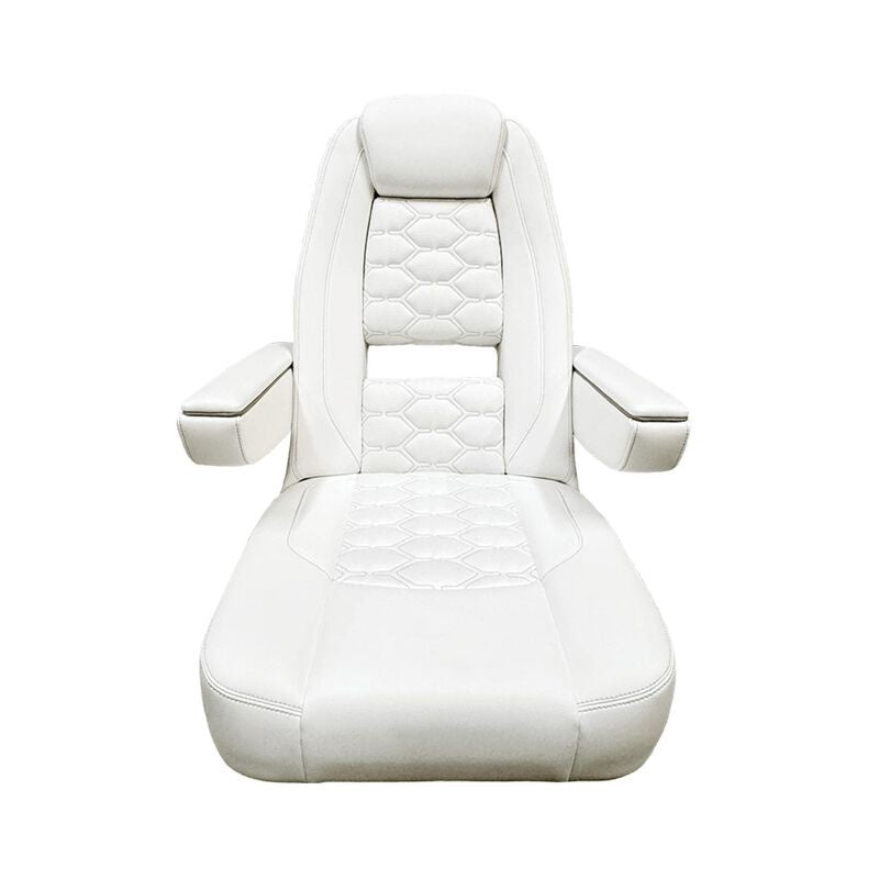 Taco Marine Breezeway Helm Chair 25' White-Grey