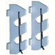 Teak Isle 2 Rod Holder w/Bungee & Bracket