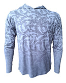 Tormenter Hammerhead Camo Performance Hoodie GREY / Medium