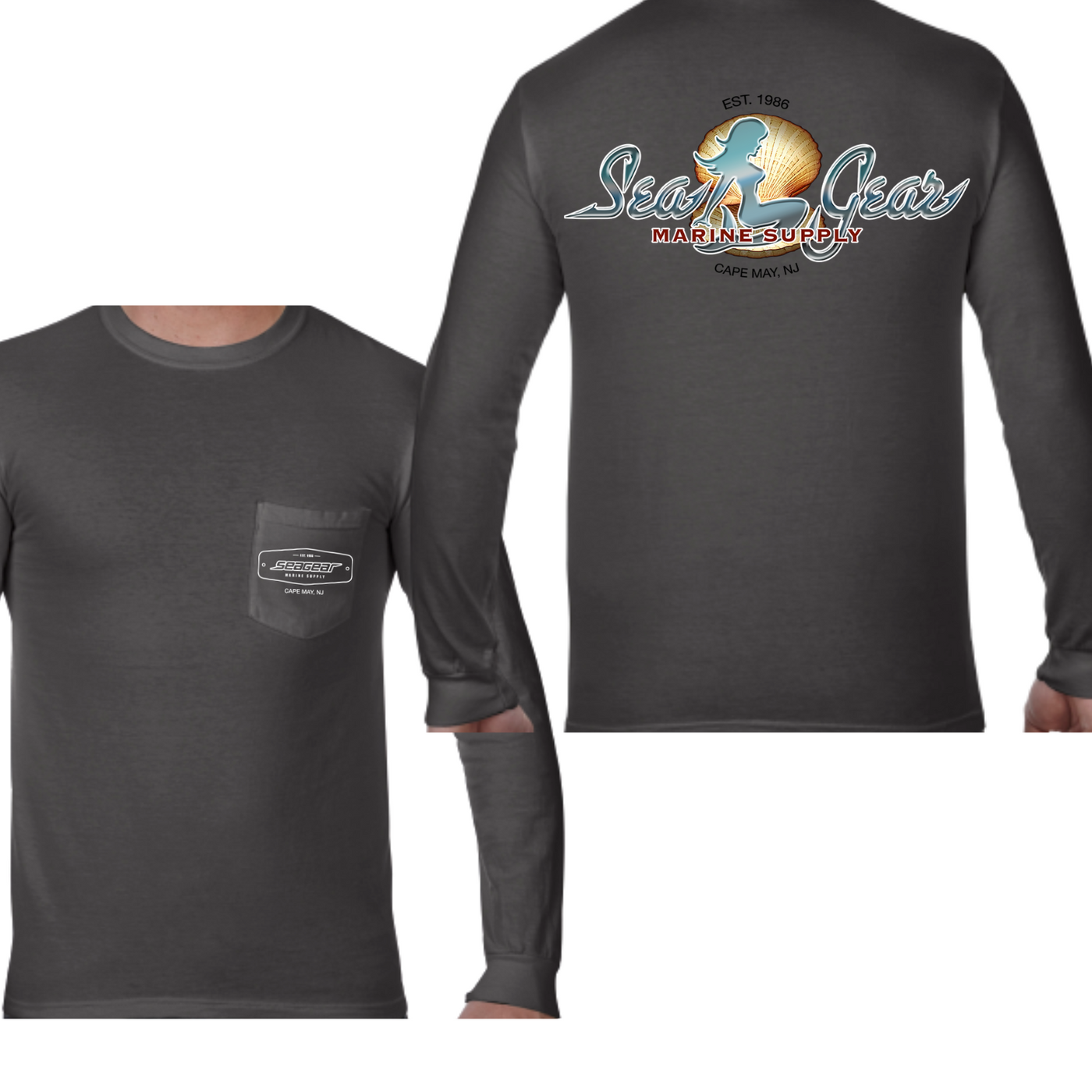Sea Gear Apparel - Mudflap Long Sleeve Tee