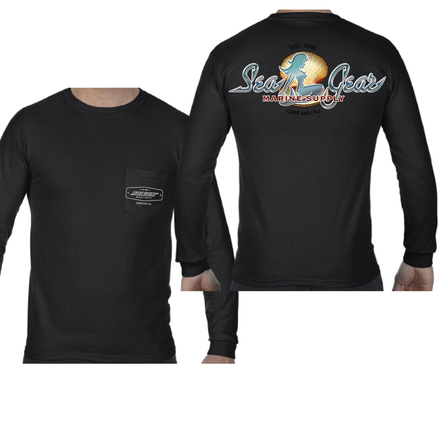 Sea Gear Apparel - Mudflap Long Sleeve Tee