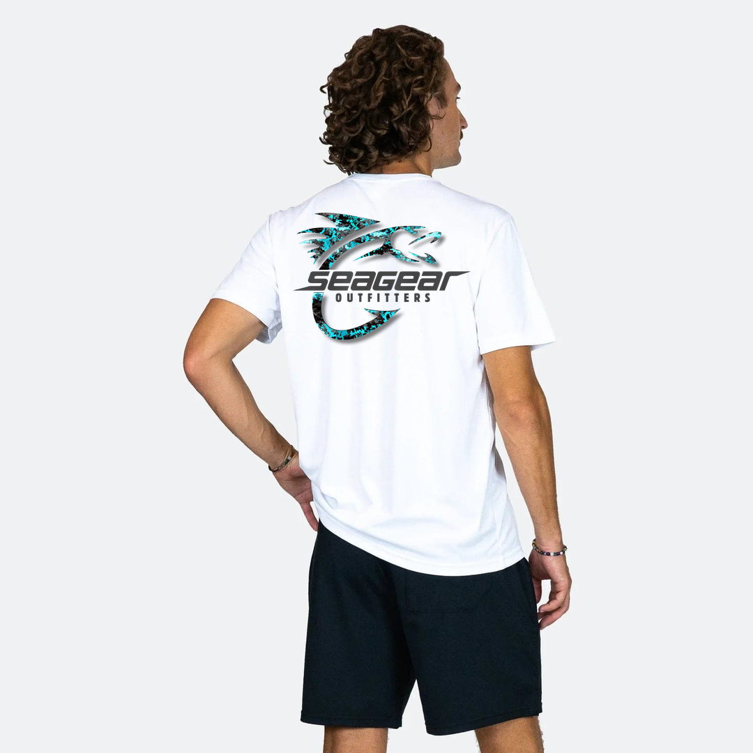 Sea Gear Outfitters Tuna Strike Short Sleeve Sun Shirts M100