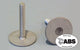 Weld Mount 1.50in Tall 1/4 x 2 ST125-1420-24SS SS Stud 1.25in Base 10 Pack