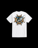 Dark Seas Waterlogged-Tee White / LARGE