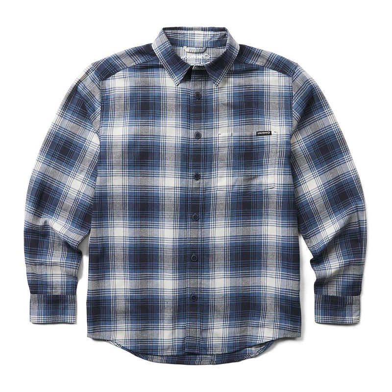 Wolverine Re-Built Long Sleeve Shirt Blue Plaid / 2X-Large