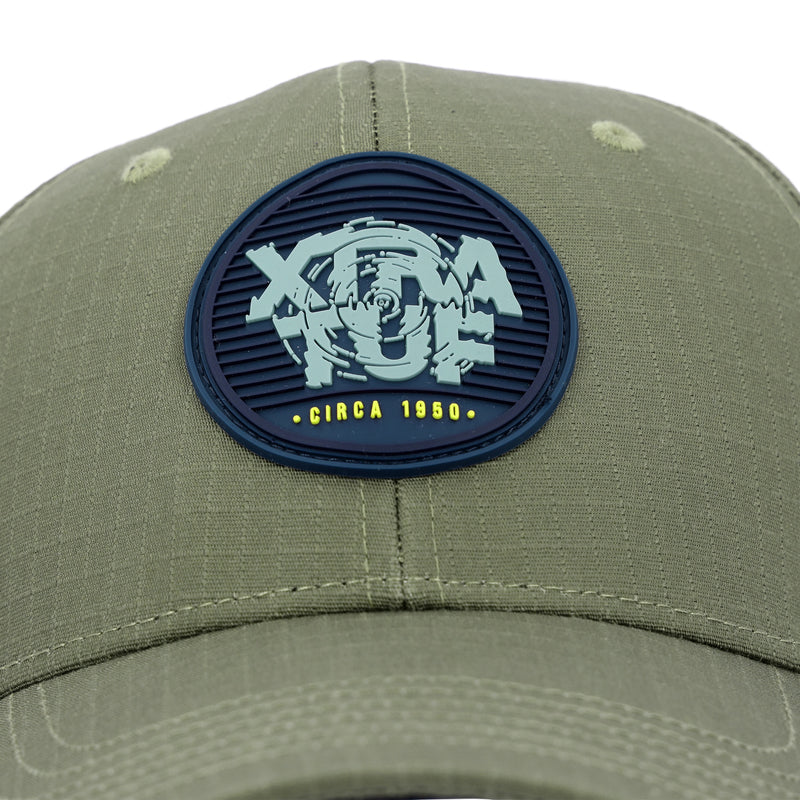 Xtratuf Arched Brim DWR 6-Panel Unisex Adjustable Hat Green / One Size