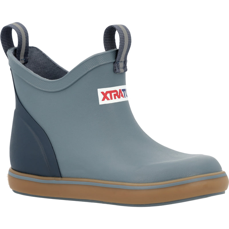 Xtratuf Big Kids Ankle Deck Boot Stormy Blue / 2