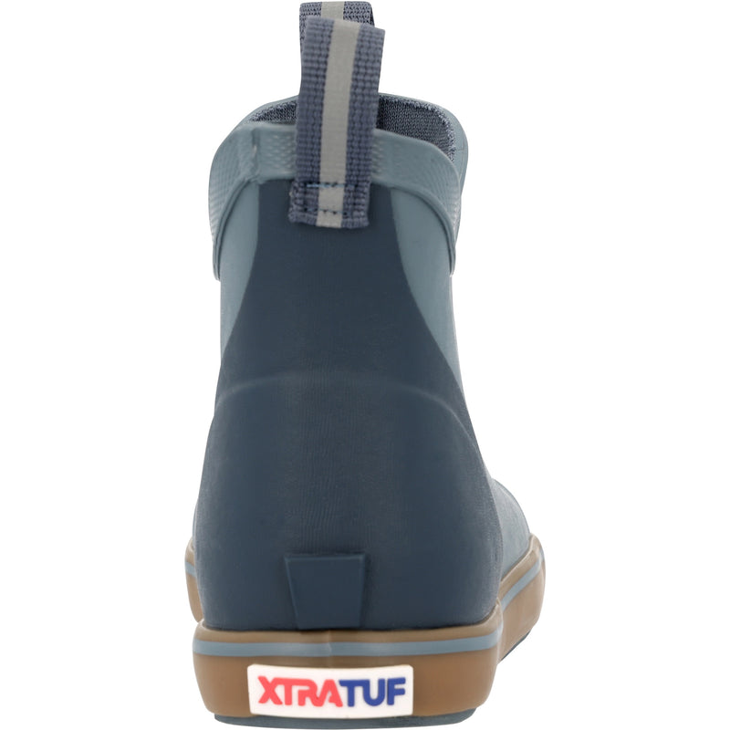 Xtratuf Big Kids Ankle Deck Boot Stormy Blue / 2