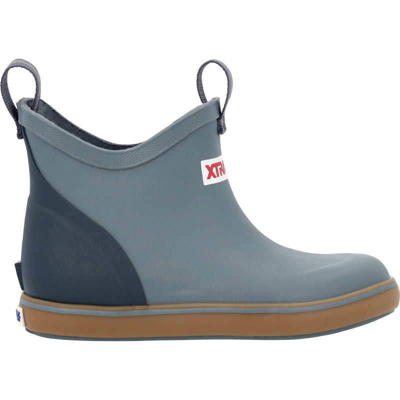 Xtratuf Big Kids Ankle Deck Boot Stormy Blue / 2