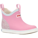 Xtratuf Little Kids Trolling Pack Fleece Lined Ankle Deck Boot Chocolate Chip / 1