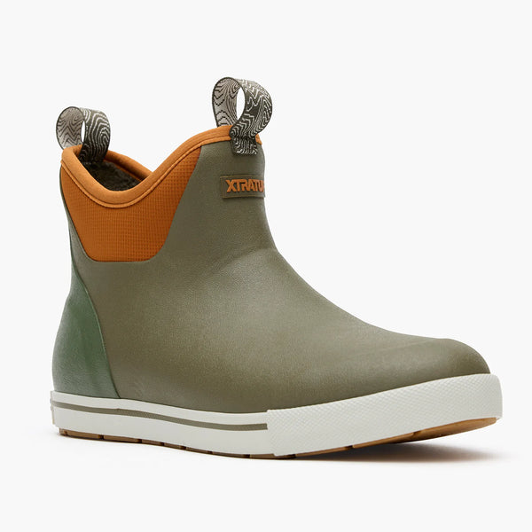 Xtratuf Men'S Camp Fleece Lined 6Inch Ankle Deck Boot