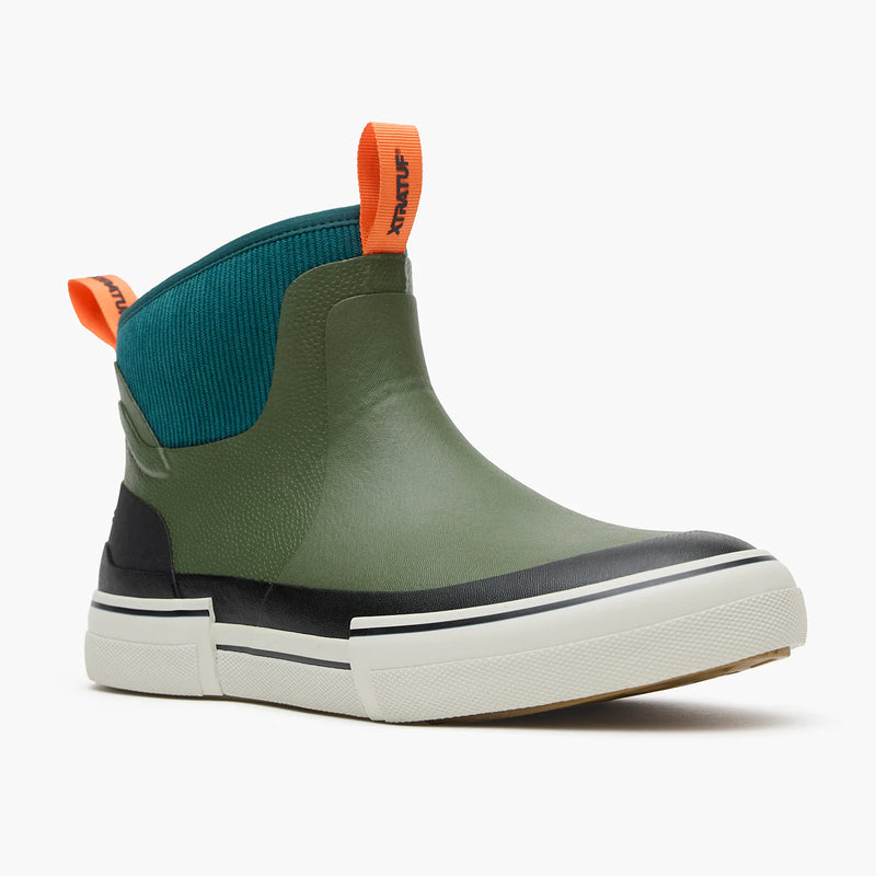 Xtratuf Mens 7inch Lifestyle Ankle Boot Dark Sea Green / 10