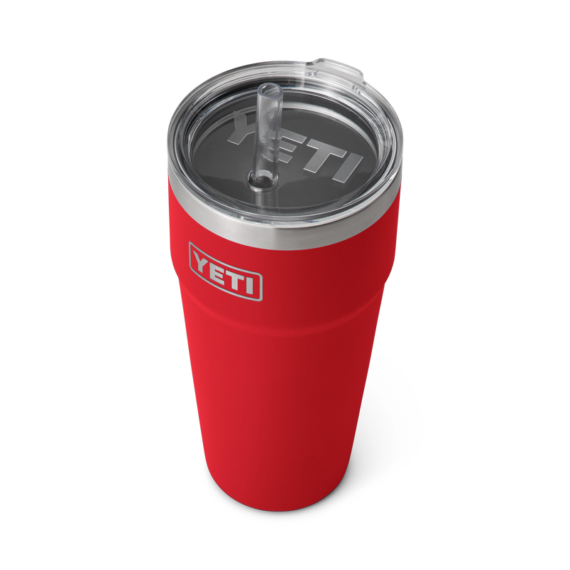 YETI - 26 oz Rambler Stackable Cup With Straw Lid