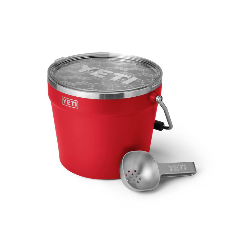 Yeti Rambler Beverage Bucket - Rescue Red
