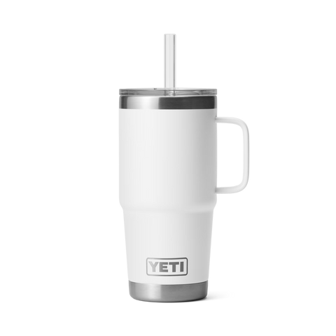 Yeti - Rambler 25 Oz Straw Mug - 25Oz / White (Core)