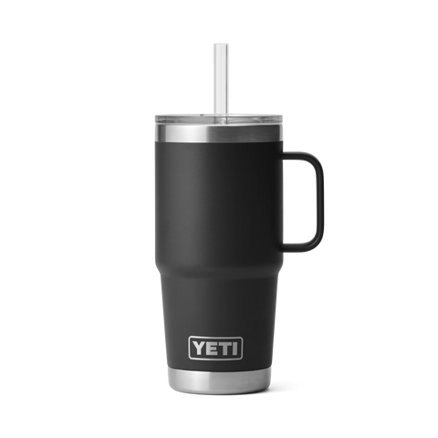 Yeti - Rambler 25 Oz Straw Mug - 25Oz / Black (Core)