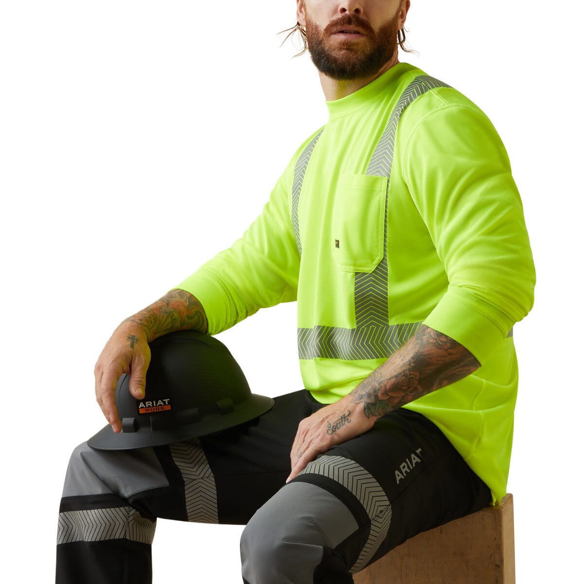 Ariat - Rebar Hi-Vis ANSI Longsleeve T-Shirt