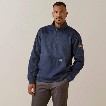 Ariat - Rebar Workman Duracanvas 1/4 Zip Sweatshirt