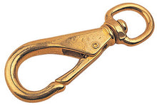 Sea Dog Brass Swivel Eye Bolt Snap