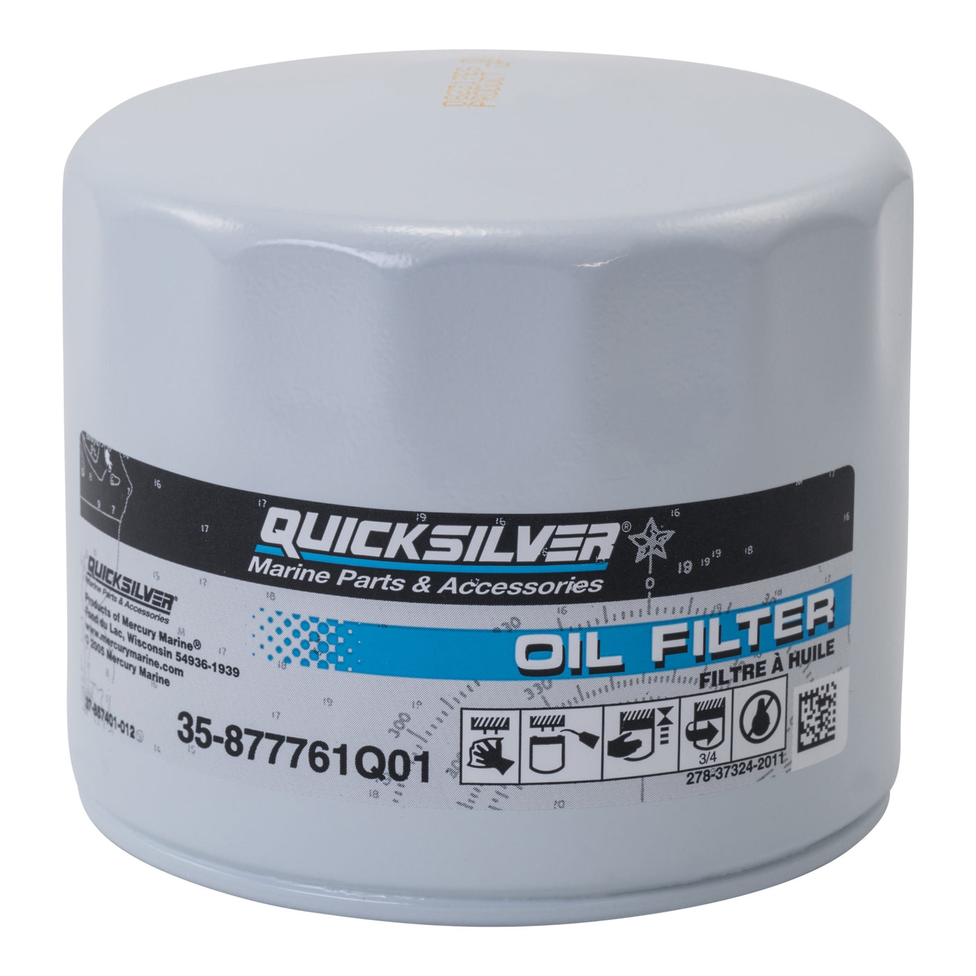 Quicksilver - Oil Filter Assembly For Merc/Mariner