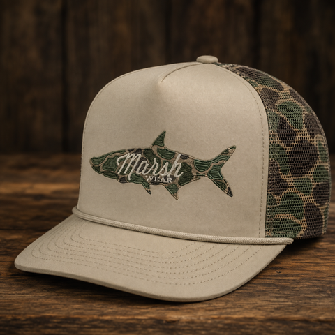 Marsh Wear - Tiderider Snapback BWC2002 — OS / Khaki