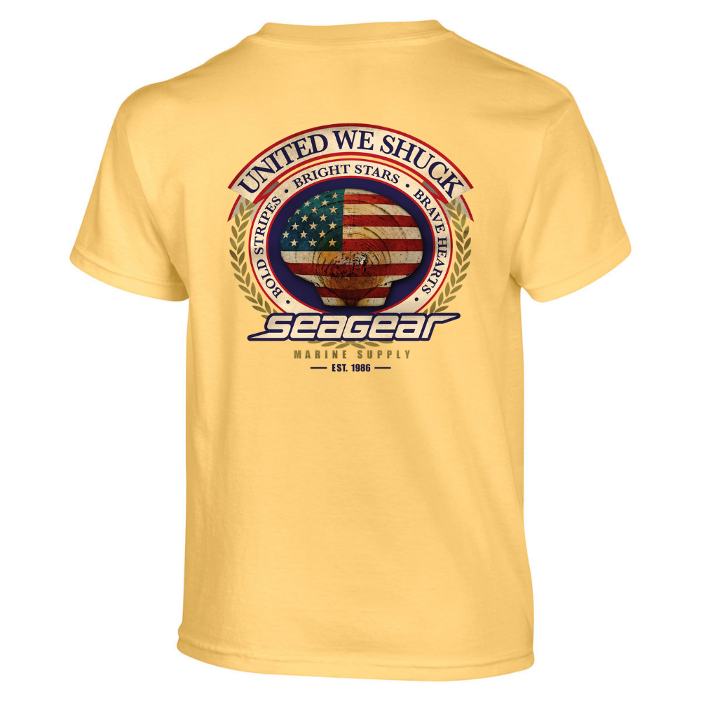 Sea Gear Apparel - United We Shuck Short Sleeve Youth