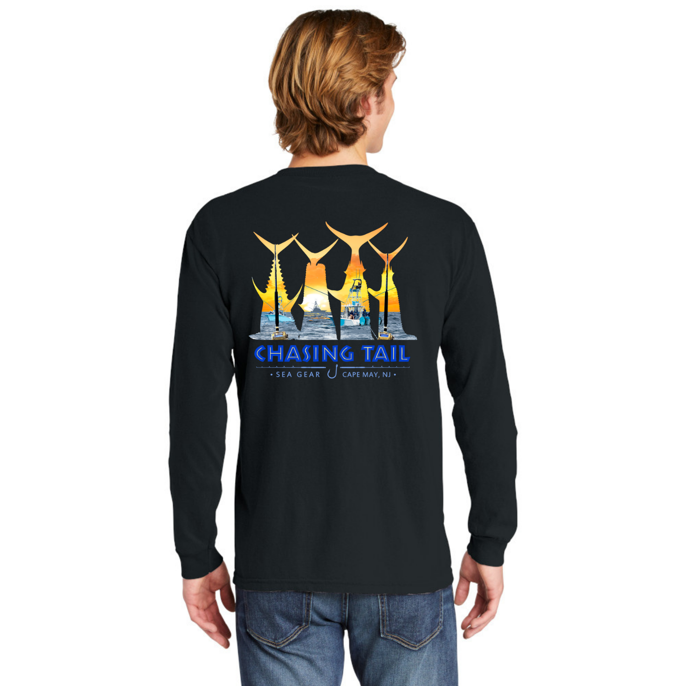Sea Gear Apparel - Chasing Tail Long Sleeve Tee