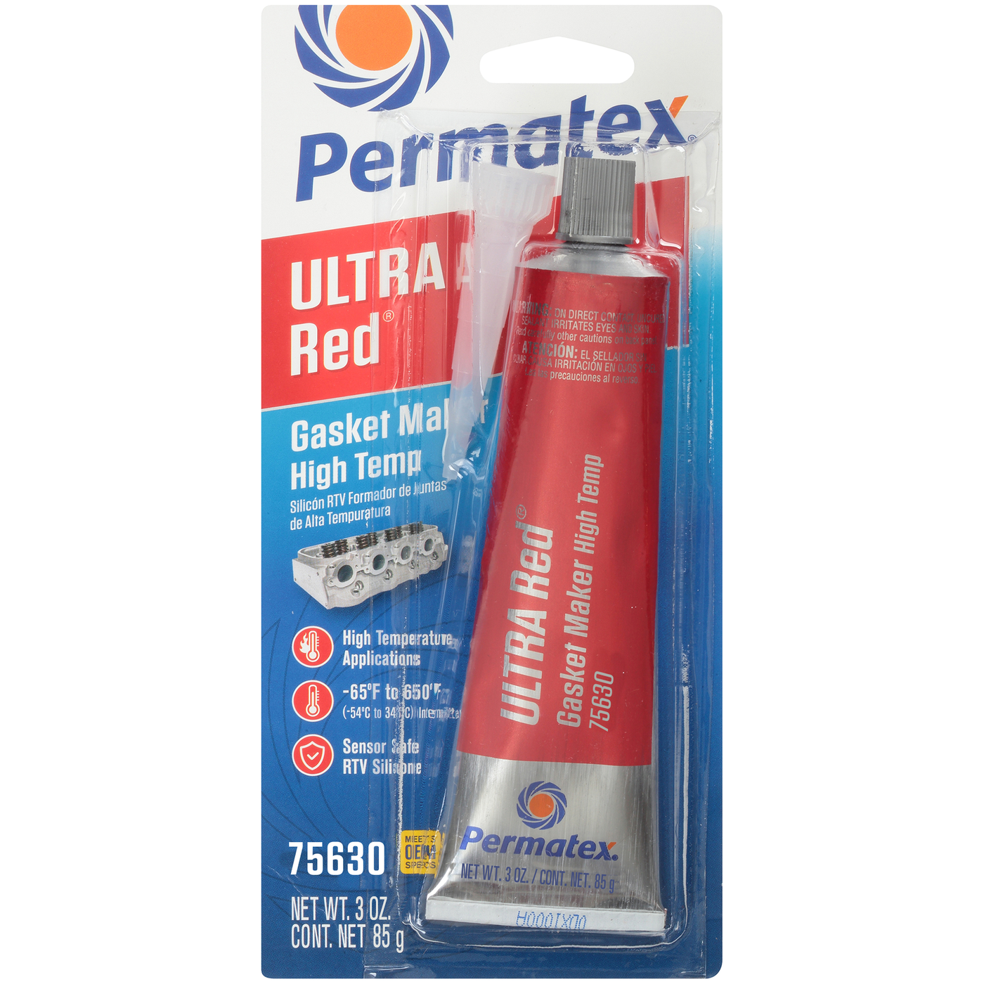 Permatex - Rigid High-Torque RTV Silicone Gasket Maker