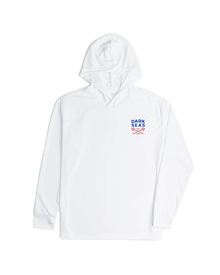 Dark Seas - Boundary Line Uv Hooded Ls T-Shirt