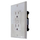 Diamond Group - GFI Receptacle W/ Light White Bell