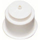 White Recessed Cup