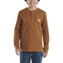 Carhartt LS Henley Pocket Child CA6441