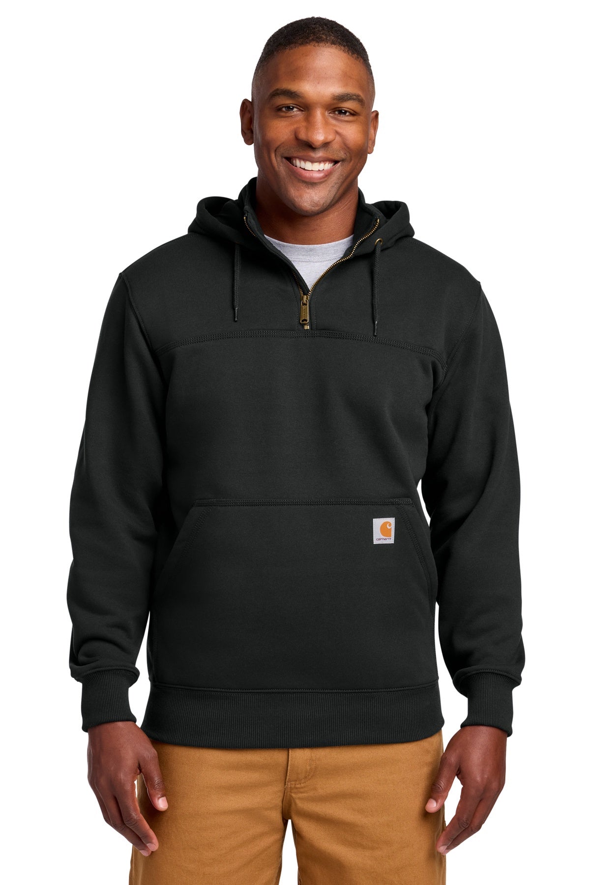 Carhartt - Rain Defender Paxton Heavyweight Hood Zip Mock Sweatshirt CT100617
