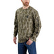 Carhartt - Loose Fit Heavyweight Long Sleeve Pocket Camo Logo Graphic Shirt