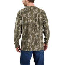 Carhartt - Loose Fit Heavyweight Long Sleeve Pocket Camo Logo Graphic Shirt