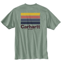 Carhartt - Relaxed Fit Heavyweight Short Sleeve Pocket Line Graphic T-Shirt