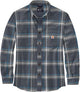 Carhartt - 105945 Mens Rugged Flex Relaxed Fit Midweight Flannel Long-Sleeve