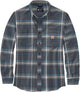Carhartt - 105945 Mens Rugged Flex Relaxed Fit Midweight Flannel Long-Sleeve