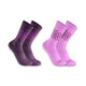 Carhartt - Womens Midweight Synthetic-Wool Blend Fairisle Crew Sock