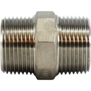 316 Stainless Steel Hex Pipe Nipple MPxMP