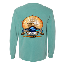 Sea Gear Apparel - FLAMING SCALLOP LONG SLEEVE TEE