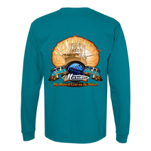 Sea Gear Apparel - FLAMING SCALLOP LONG SLEEVE TEE
