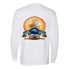Sea Gear Apparel - FLAMING SCALLOP LONG SLEEVE TEE