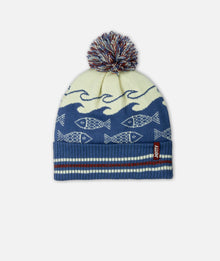 Jetty Fisheries Pom Beanie 0826FISH