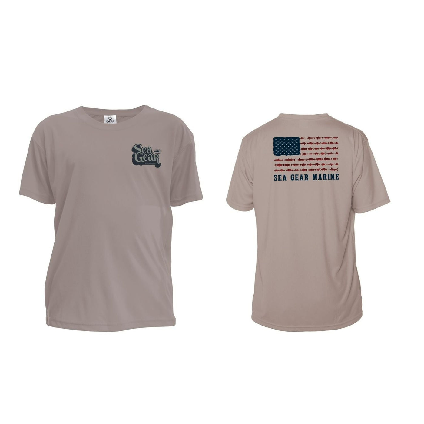 Sea Gear - FISH FLAG KIDS SHORT SLEEVE SUN